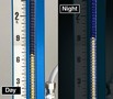 LED Illuminator heightens magnetic level gage visibility.
