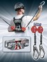 Fall Protection System provides 100% tie-off.