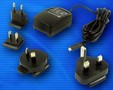 Interchangeable Plug Adapter has micro-USB output connector.
