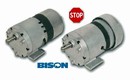 AC Gearmotors feature fail-safe disc brakes.