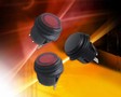 Round Rocker Switches feature water-resistant design.