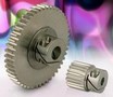 Stainless Steel Gears have integral fastening system.