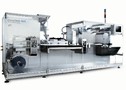 Blister Machine provides output speed of 300 blisters/min.
