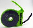 High-Visibility Dispenser stores and cuts magnetic tape.