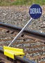 Derails have lightweight, low-clearance design.