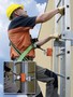 Kits provide fall protection when climbing fixed ladders.