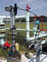 Piston Pumps feature pneumatic top-head drive motor.