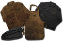 Safety Apparel protects welders from sparks, heat, UV rays.