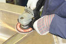 Ceramic Flap Disc cuts stainless steel, inconel, and titanium.