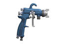 Spray Gun features maximum delivery air nozzles.