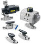 Multipurpose Ball Valve suits panel mounted applications.