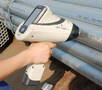 Handheld XRF Analyzer utilizes 4 kV x-ray tube technology.