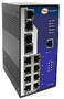 Managed Ethernet Switch supports PoE operation.