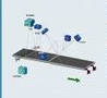 Workstation minimizes vibration for sensitive equipment.