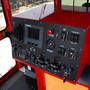 Railcar Mover features multi-function color display.