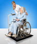 Wheelchair Scale features fully portable design.