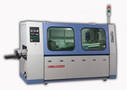 Wave Soldering Machine conserves space, solder, and energy.