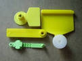 Hygienic RFID Tags enable livestock tracking.
