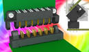 Hinged Interconnect offers mating orientation flexibility.