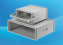 Cases accept 3U subracks and chassis.