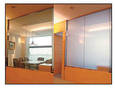 Glass Fabrications change from transparent to opaque.