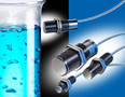 Sensors monitor fill levels through closed containers.
