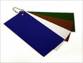 Hardcoat Polyester Film produces stainless steel effect.