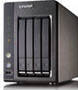 NAS Server has room for 4 x 2.5 in. SATA HDDs.