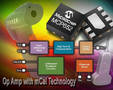 Operational Amplifiers include on-chip calibration circuit.