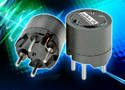 Shielded Inductors provide power line filtering.