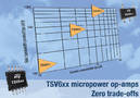 Linear Op Amps operate from 1.5 V supply.
