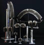 Charge Dissipation Terminals provide lightning protection.