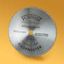 Saw Blade features 90 teeth and optimized angles.