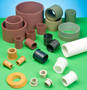
Stock Filled PTFE Shapes Create Bearings that Embed into Shaft

