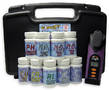 Water Quality Kit eliminates guessing and color matching.