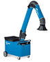Mobile Fume Extractor uses MERV 15-rated nanofiber filters.