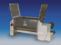 Ribbon Blender enables complete discharge.
