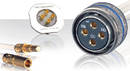 Aircraft Engine Power Connectors operate up to 260°C.