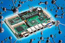 Single Board Computer features 4 Gigbit LAN ports.