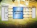 Buffer/Equalizer drives signals at PCIe 2.0 speeds.