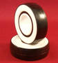 Plastic Bearings eliminate magnetic distortion.