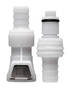 Couplings target medical and biotechnology devices.
