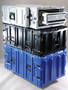 Protective Cases secure rack-mount electronics for transport.