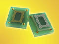 BGA Socket Adapter accepts Samsung MCP memory device.