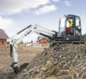 Excavator helps maximize operator comfort.