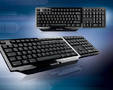 Multimedia Keyboard resists liquid spills.