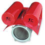 Floating Strainer features self-leveling system.