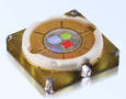 SMT RGB LED features square package design.