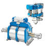 Air-Driven Pumps operate at pressures up to 60,000 psi.
