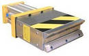 Cylinder Actuated Magnetic Transporter lifts heavy parts.